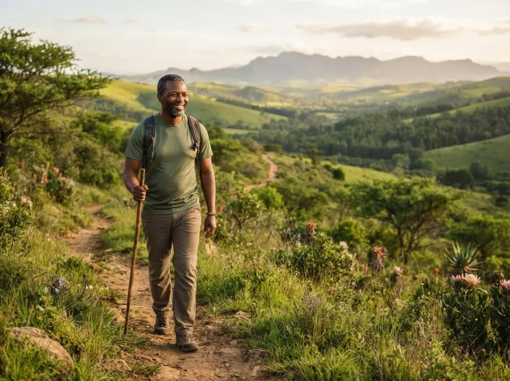 African active lifestyle hiking — Farma360 Kenya