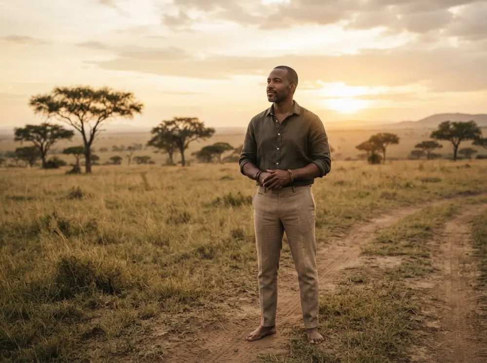 African man savannah — Farma360 Kenya