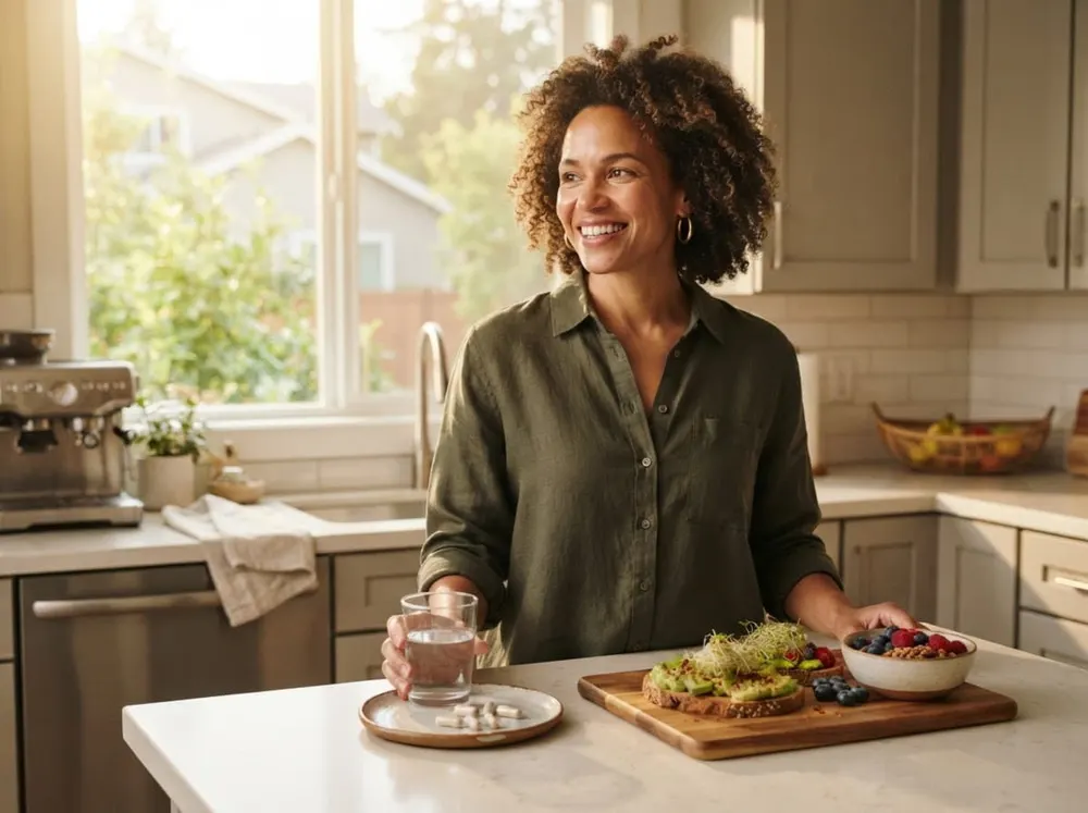 Active woman 40s morning — Farma360 Kenya